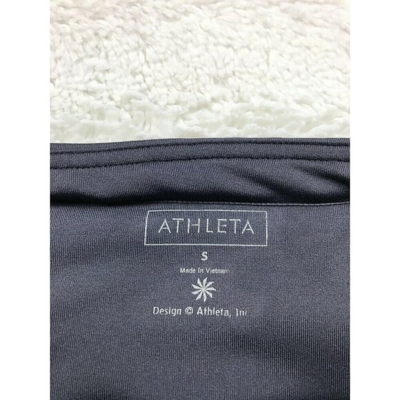 Athleta Womens Leggings Size Small Cropped Capri Gray - Picture 3 of 7